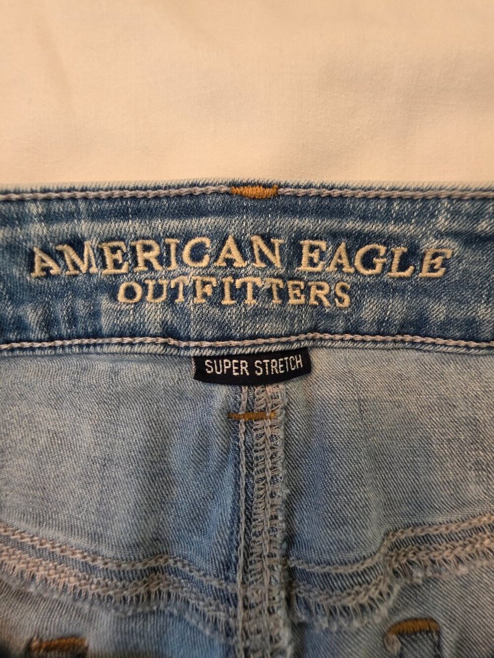 American Eagle Women's Embroidered Hi-Rise Shortie with Super Stretch, Size 6 - Picture 10 of 11